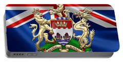 World Heraldry 3d Portable Battery Chargers