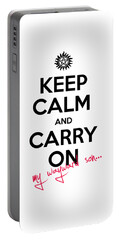 Carry On Wayward Son Portable Battery Chargers