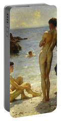 Naked Men Portable Battery Chargers