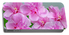 Hibiscus Syriacus Portable Battery Chargers