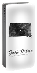 South Dakota Map Portable Battery Chargers