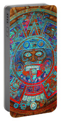 Aztec Calendar Portable Battery Chargers
