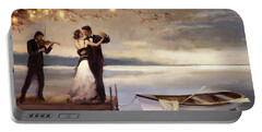 Romantic Sunset Portable Battery Chargers