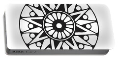 Ornate Designs And Medallions Portable Battery Chargers