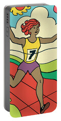 Woman Runner Portable Battery Chargers