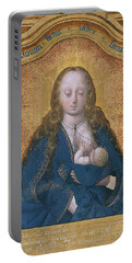 Anonymous Netherlandish Artist Active In Antwerp -active In Antwerp Ca. 1525-. The Virgin Lactans... Portable Battery Charger