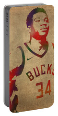 Giannis Antetokounmpo Portable Battery Chargers