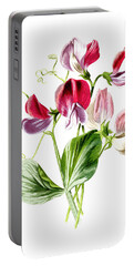 Sweet Violets Portable Battery Chargers