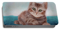 Silver Tabby Portable Battery Chargers