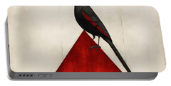 Red-winged Blackbird Portable Battery Chargers