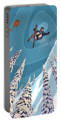 Skier Portable Battery Chargers