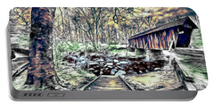 Pisgah Covered Bridge Portable Battery Chargers