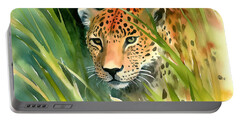 Leopard Face Portable Battery Chargers