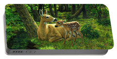 White-tailed Deer Portable Battery Chargers