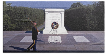 Tomb Of The Unknown Soldier Beach Towels