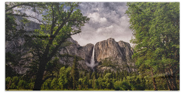 Yosemite Falls Beach Towels