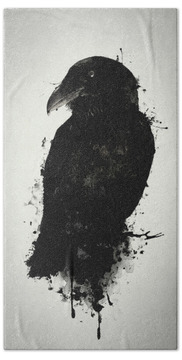 The Raven Beach Towels