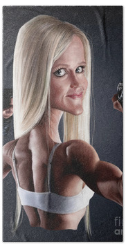 Holly Holm Beach Towels