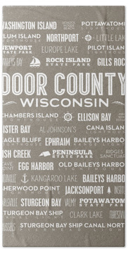 Designs Similar to Places Of Door County On Brown