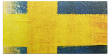 Swedish Flag Beach Towels