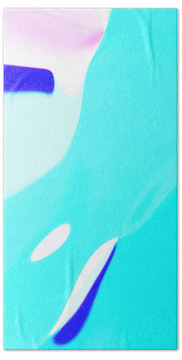 Infiltration Abstract Beach Towels