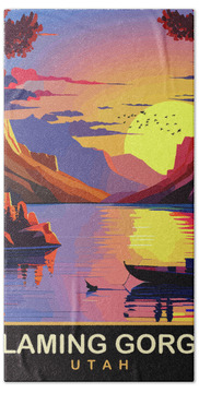 Flaming Gorge Recreation Area Beach Towels