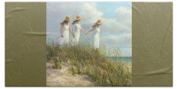 The Three Sisters Beach Towels