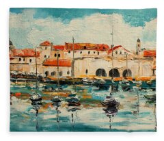 Dubrovnik Fleece Blankets