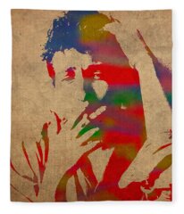 Bob Dylan Fleece Blankets