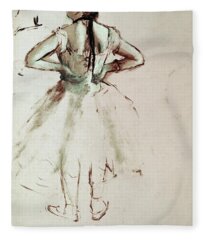 Edgar Degas Fleece Blankets