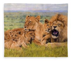 Masai Mara Fleece Blankets