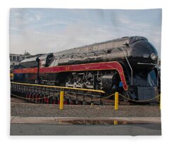 North Carolina Transportation Museum Fleece Blankets