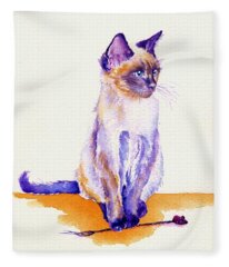 Cat Toy Fleece Blankets