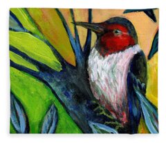 Woodpeckers Fleece Blankets