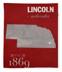 University Of Nebraska Fleece Blankets