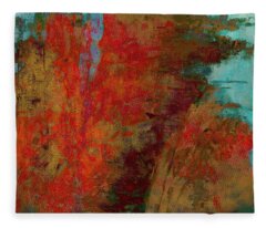 Brett Pfister Weighed In The Balance Epic Amazing Colors Landscape Digital Fleece Blankets