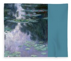 Waterlily Fleece Blankets
