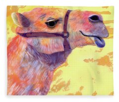 Camel Fleece Blankets