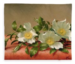 Cherokee Rose Fleece Blankets