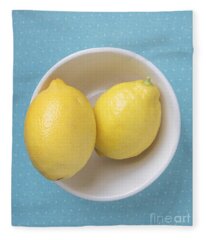 Lemon Juice Fleece Blankets