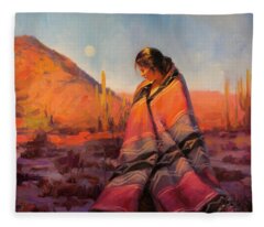 Sunset Fleece Blankets