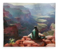 Grand Canyon Fleece Blankets