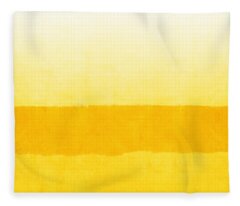 Mustard Fleece Blankets