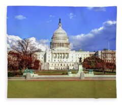 Capitol Building Fleece Blankets