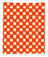 Checkered Pattern Fleece Blankets