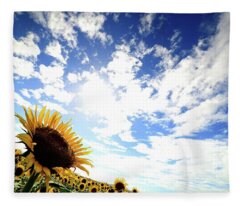 Sunflowers Fleece Blankets