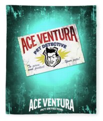 Ace Ventura Fleece Blankets