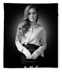 Amy Adams Fleece Blankets