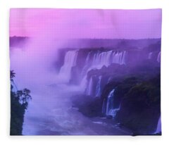 Iguazu Falls Fleece Blankets