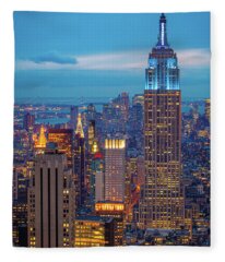 New York Fleece Blankets
